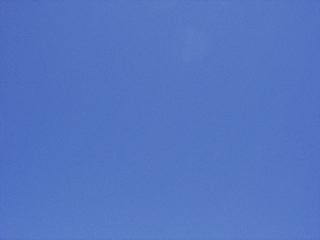 the sky, really -- aka, blue screen of life