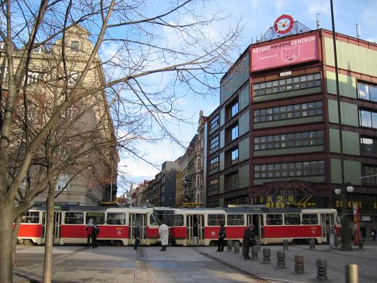 Prague Metro Tram